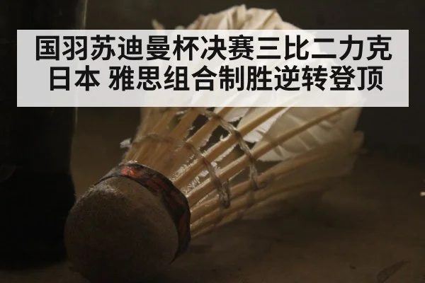 国羽苏迪曼杯决赛三比二力克日本 雅思组合制胜逆转登顶