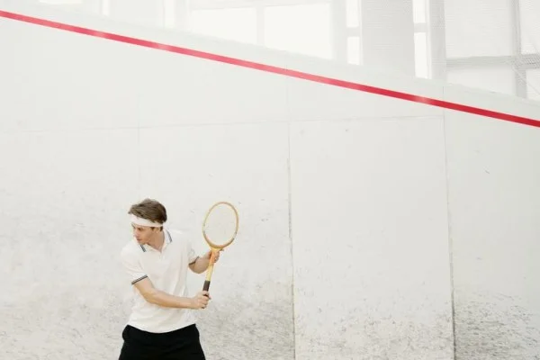 squash court action